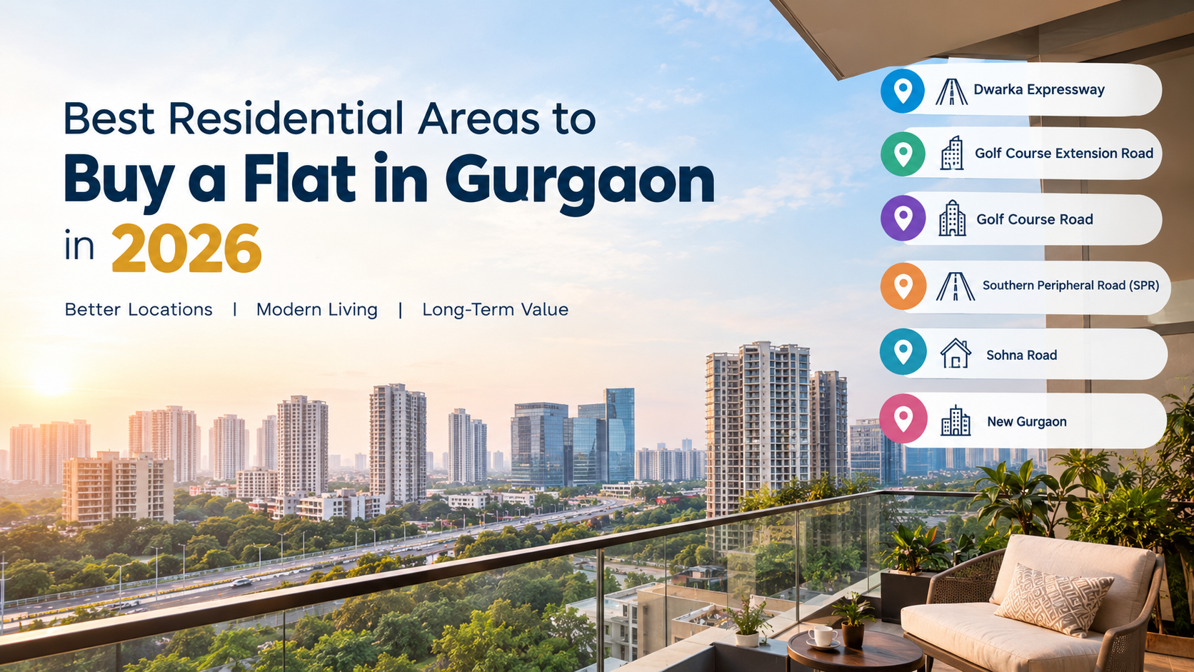 Best Residential Areas to Buy a Flat in Gurgaon in 2026 best-residential-areas-to-buy-a-flat-in-gurgaon-in-2026