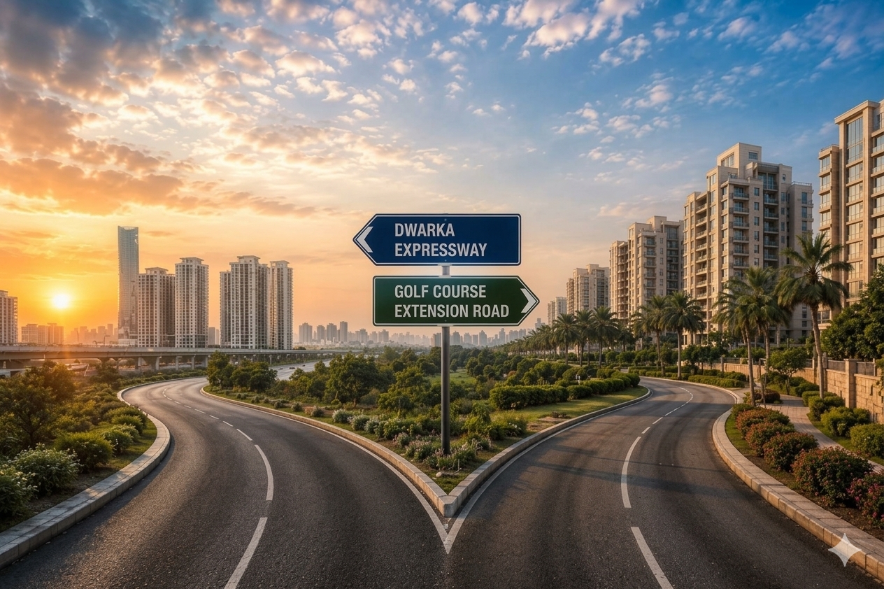 Dwarka Expressway vs Golf Course Extension Road: Where to Invest in Gurgaon? dwarka-expressway-vs-golf-course-extension-road-where-to-invest-in-gurgaon